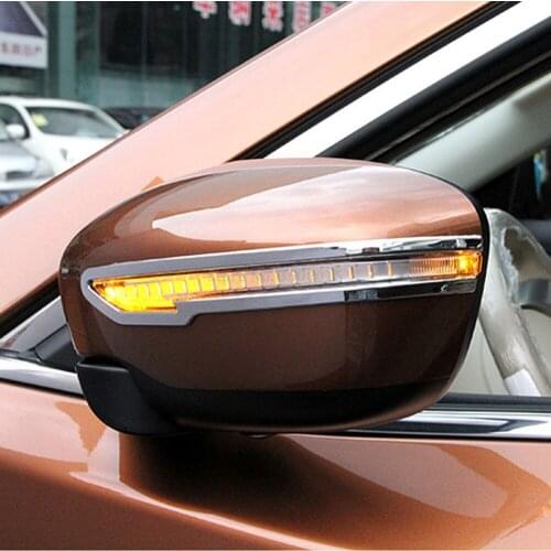 For Nissan X-Trail Rogue 2014 2015 2016 2017 Chrome Rearview Side View Door Mirror Molding Trim Exterior Accessories Car Styling