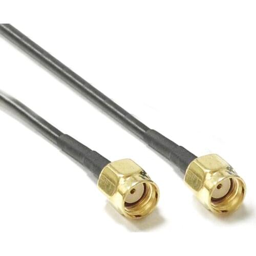 New Modem Coaxial Cable RP-SMA Male Plug Switch RP-SMA Male Plug Connector RG174 Cable Pigtail 20CM 8inch Adapter RF Jumper