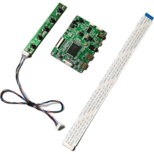 Fit LP173WF4/LP173WF5 panel controller board DIY kit 5V micro USB power 30-Pin 2-mini 1920*1080 laptop screen EDP