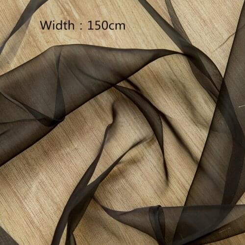150cm x 100cm Mariage Tulle Piece Sheer wedding decoration High density quality hard Organza Fabric Birthday Event home Party