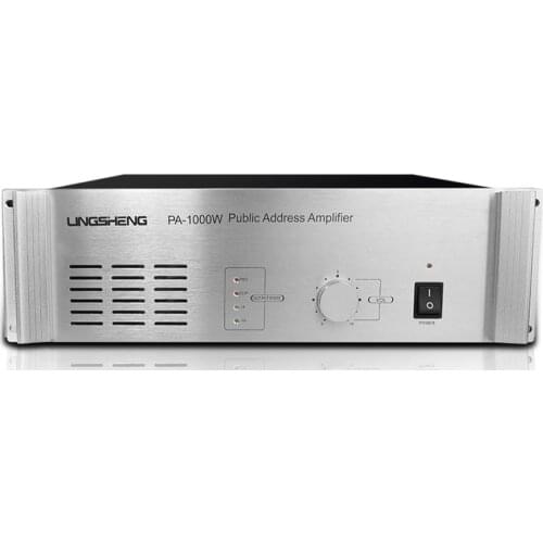 1000W High power amplifier broadcast fixed pressure fire public broadcasting background music for school college