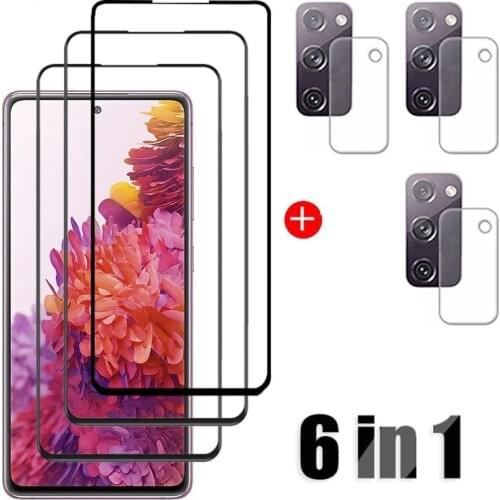 Camera Protector Glass For Samsung Galaxy S20 FE Screen Protective Glass For Samsung S20 FE On Sansung S20FE Phone Safety Film