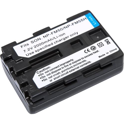 1* NP-FM50 NP FM50 FM55H Batteries Pack For Sony NP-FM51 NP-FM30 NP-FM55H DCR-PC101 A100 Series DSLR-A100