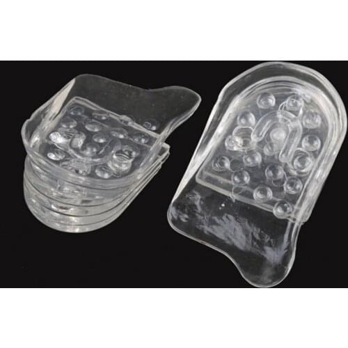 1pair 5 Layers Adjustable Taller Insole ilicone Gel Inserts Lift Shoe Pads Height Increase Comfortable Dropshipping Transparant