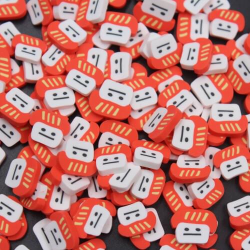 100g/lot Polymer Clay Lovely Cartoon figure Slices Sprinkles for DIY Crafts Making Cute Filling Accessories