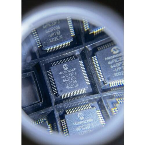 100% orginal and new DSPIC33FJ64GP206-I/PT Microchip DSPIC33FJ64GP206 DSPIC33FJ 64GP206 -I/PT QFP64 best qualtiy