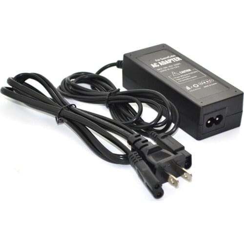 100pcs a lot Wholesale US Plug AC power adapter supply for Nintendo N GC for gamecube console with power cable