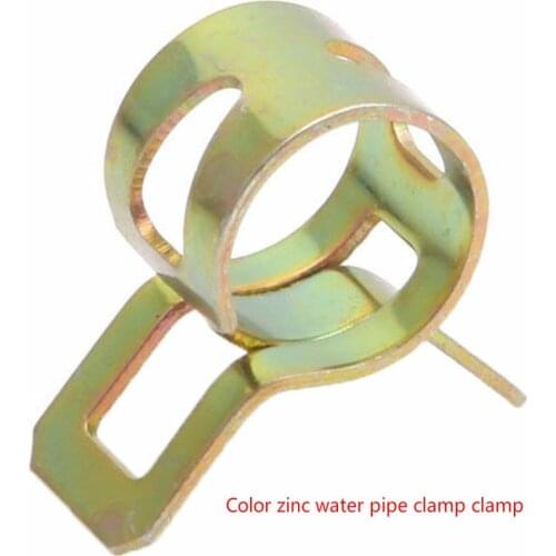 20Pcs/set Spring Band Fuel Hose Clips Silicone Pipe Clamp Reusable Optional Clamp 9mm