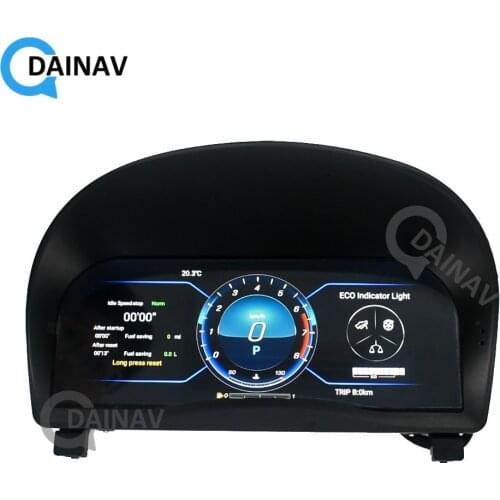 Android Car LCD Meter instrument dashboard screen GPS Navigation For Toyota Vellfire Alphard 30 2015-2018 Multimedia player