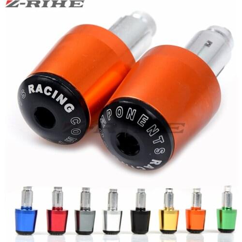CNC Motorcycle Handlebar Grips Ends Handle Hand Bar Ends Handlebar Caps For 125 EXC 200 1190 RC8R SX 990 Super