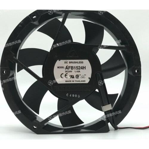 Home furnishings in the DELTA 170 * 150 * 25 mm 24 v 1.10 A AFB1524H double ball bearing fan