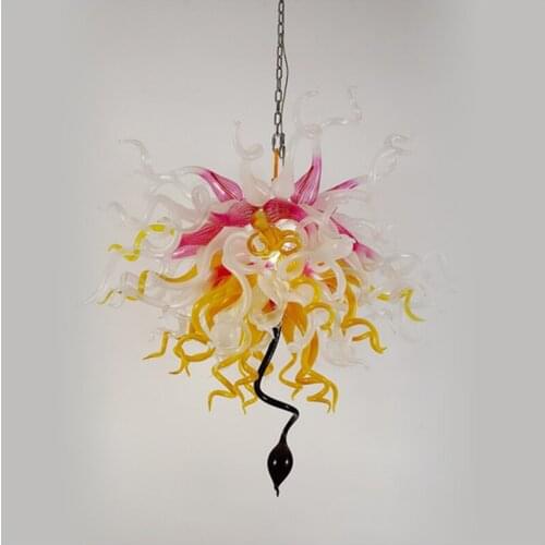Turkish Style Art Decor Blown Glass Chandelier Handmade Blown Glass Chandelier Lighting