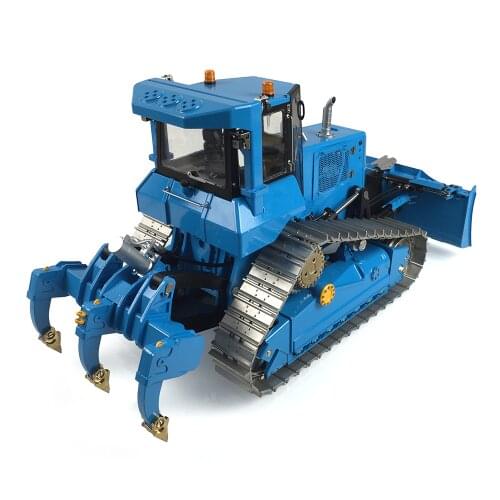 Outdoor Toys 1/14 LESU Aoue-DT60 Crawler RC Dozer Bulldozer Hydraulic Truck Model Pump Lights THZH1192-SMT2