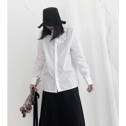 Женские рубашки с принтом IKKB China At AliExpress