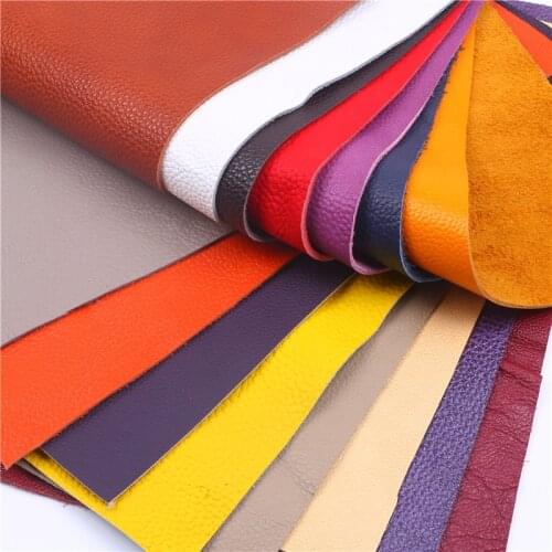 Handmade DIY leather Vegetable Tanned Cowhide Material Fabric Piece, Real Leather For Furniture DIY Art Craft Sewing Accessory