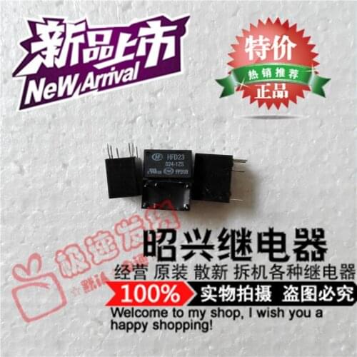 Original new Relays JRC-23F-024-1ZS 6PINS HFD23 024-1ZS