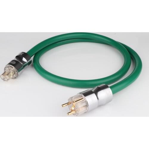 Hifi audio MCINTOSH 2328 power line HI-end EU/US AC power cable Power Cord with EU/US version gold plated Plug AC cable cord