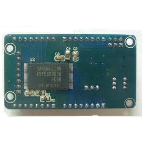 Development Board Designed for C51 C8051F340 with K9F5608 32MB Flash Chip