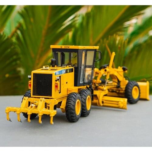Original factory Diecast 1:35 Cat SG SEM919 motor grader vehicles engineering machinery model for gift, collection,toy