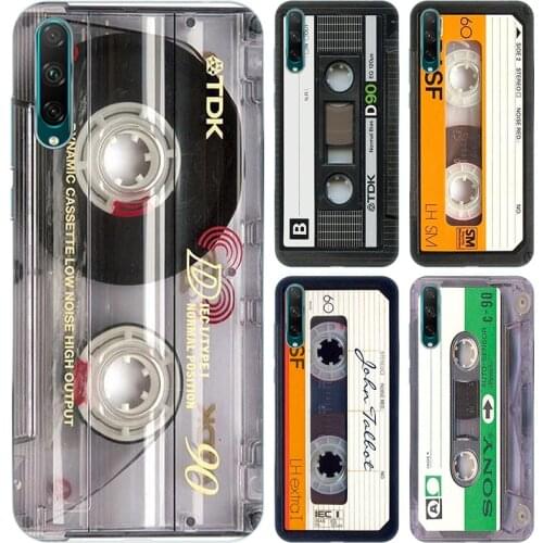 Hot Classical Old Cassette Soft Case for Huawei NOVA 3 3i 5T 7 SE 8 Pro Honor 9A 9C 9S 30i 30S 30 Pro Plus 10X Lite Ru Cover