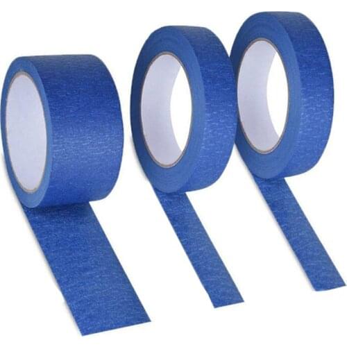 20M Blue Masking Tape Painting Paper Tape Adhesive DIY Painting Peeling Peel Tape Easy To Tear Decor Craft Brush Paint General
