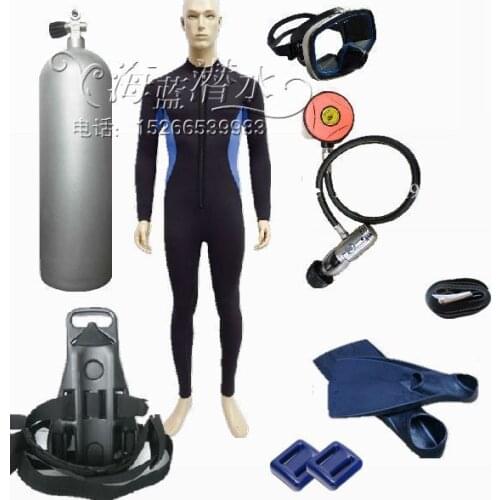 Diving equipment full range of professional diving kit, combination / Scuba Diving Equipment / store 12L cylinder