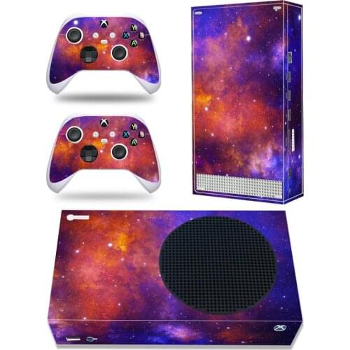 For Xbox Series S Skin Sticker For Xbox Series S Console and 2 Controllers Gamepad Vinyl Skin Sticker Decal