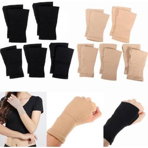 1Pair Ultrathin Breathable Wrist Guard Arthritis Brace Sleeve Support Glove Elastic Palm Hand Wrist Supports