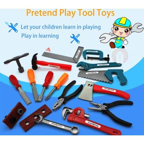 26pcs Pretend Play Garden Tool Toy Set For Children Repair Tools Environmental Plastic Engineering Maintenance Tool Toys Gifts