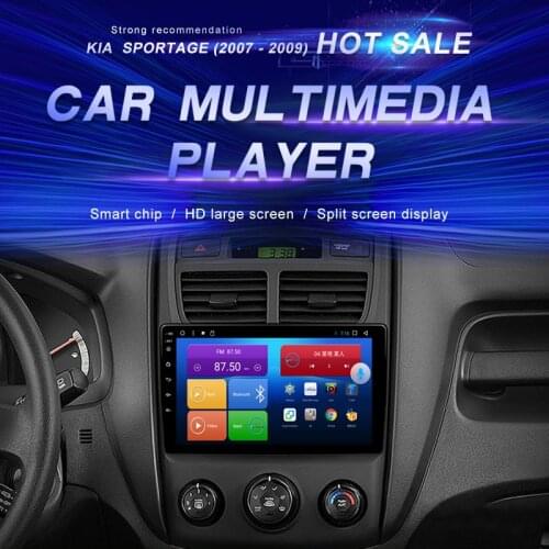 Android Car DVD For Kia Sportage (2007 - 2009) Car Radio Multimedia Video Player Navigation GPS Android10.0 Double Din