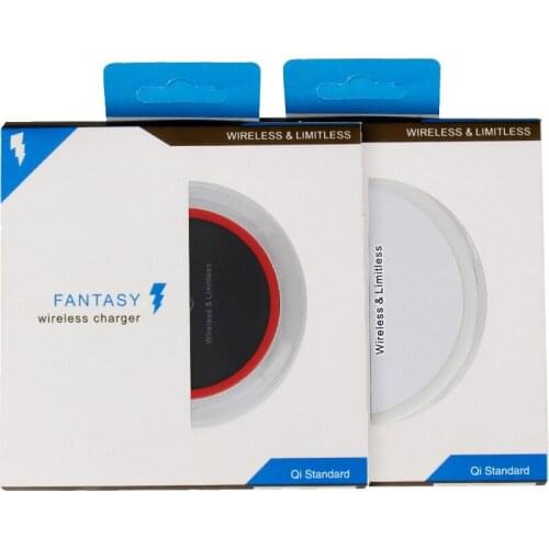 5V/2A QI Wireless Charger Charge Pad with Micro Usb Cable for Samsung Galaxy for Iphone 8 X Wholesales 20pcs/lot