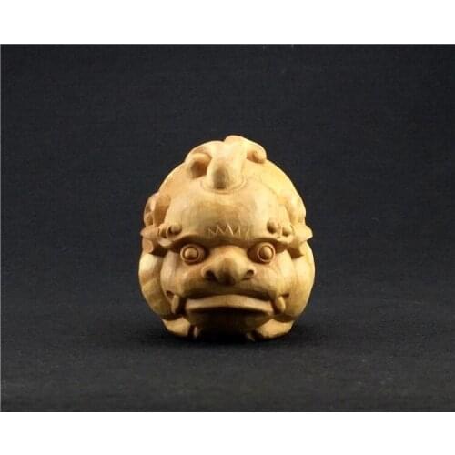 BOJ puro hecho a mano animal mítico salvaje Decoración habitación Decoración Oficina escritorio Festival de Arte regalo