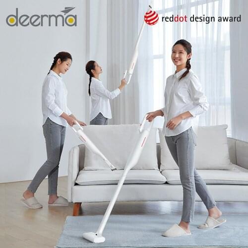 Deerma Vacuum Cleaner VC01 Household Handheld Wireless Vacuum Cleaner 8500Pa Ultra-quiet Powerful Mite Removal Cordless Cleaner