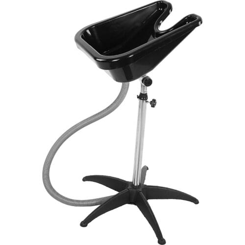 Adjustable Height Hair Basin Barber Salon Bowl Plastic Shampoo Hair Treatment Bowl Hairdressing Supplies