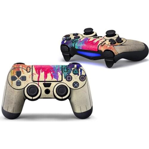 For PS4 Slim PS4 PRO Handle All-inclusive sticker Full body film sticker Cool decal sticker Skin protective cover