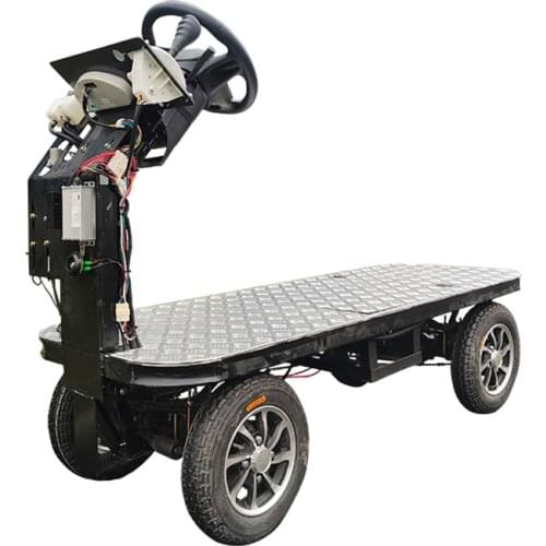 Electric four-wheel vehicle stage performance small carrier aluminum alloy embossing paving board small volume large energy cust