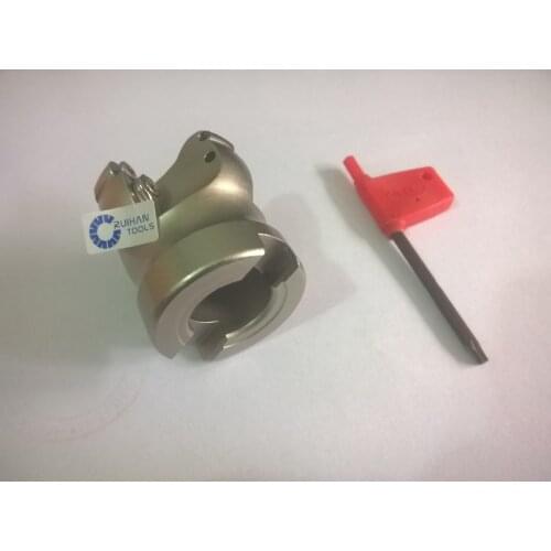 Face milling cutter Tungsten solid carbide EMRW6R-S100-32-5T face mill head Official Store