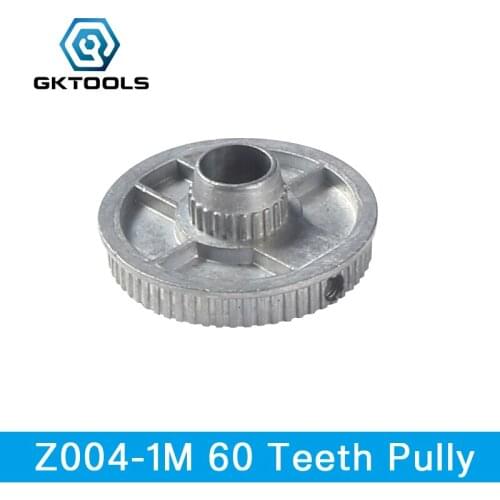 GKTOOLS, 60 Teeth Metal Pulley, Gear Rim with 23 teeth and 60 teeth, Z004-1M