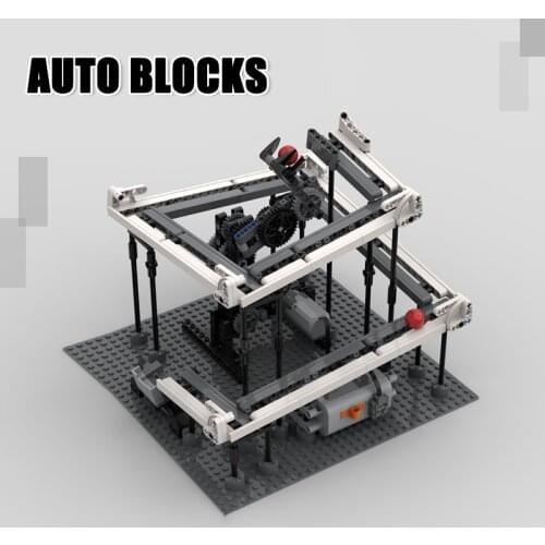 Moc Building Blocks Kid Gift Toys Brick Sisyphus Automata Perpetual motion Electric Version And Educational Toys Pyramid 458PCS