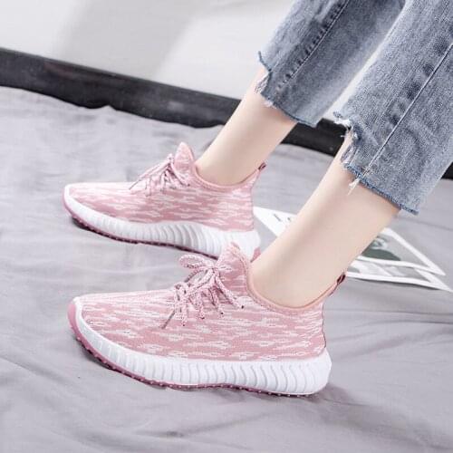 PUPUDA Women Sneakers Mesh Breathable Comfortable Casual Shoes Women Trend Sport Sneakers Shoes Women Walking Vulcanized Shoes