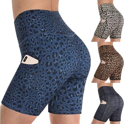 2021 Summer New Fashion WomenS Cycling Shorts Black High Waist Tight Stretch Shorts Gym Sports Home Body Shaping Shorts
