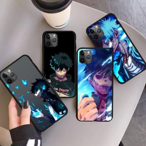 My Hero Academia dabi Phone Case for iPhone 11 12 pro XS MAX 8 7 6 6S Plus X 5S SE 2020 XR mini