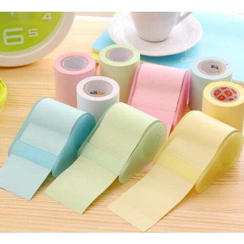 Sticky Notes Set Fluorescent Paper Memo Pad Stickers Material Office Accessories School Student Stationery Supplies