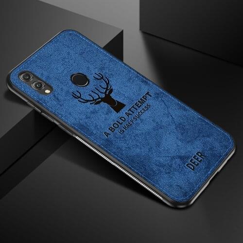 Fabric phone Cloth cover on the for huawei honor 8x case for huawei honor 8 x max copue huwei xonor honor8x x8 bumper shell onor