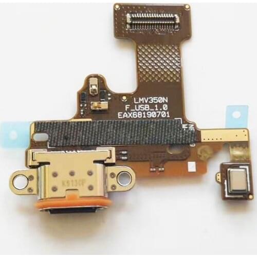 USB Connector Charger Charging Port Dock Board Flex Cable For LG V35 / V35 ThinQ / V35 Plus