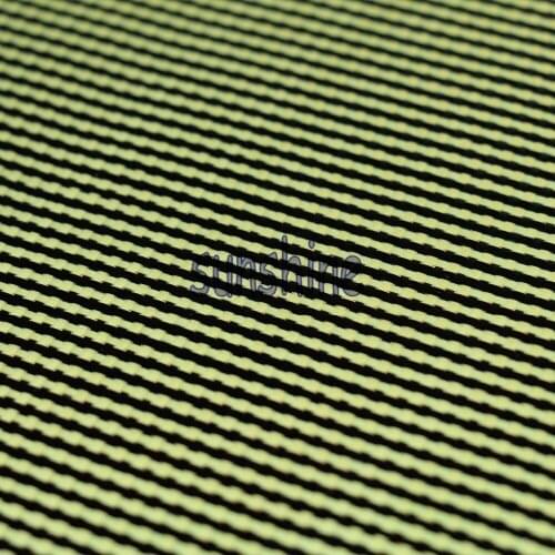 185gsm Carbon Aramid Fiber Hybrid Fabric Yellow Plain woven Hollow Sq Factory Outlet