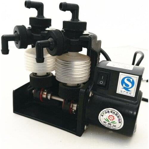 2DZ-2X Aquarium Dosing Pump Aquarium Bellow Pump 220V/50HZ 398ML/MIN Max