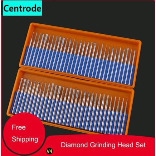 Diamond Grinding Head Set/Coated Carving Burrs Rotary Tool/ Grinding Rod Bit Grit Tools/Grinding Needle/Grinding Polishing Tools