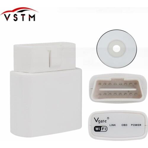 Original Vgate ELM327 Wifi OBD2 Vgate Icar Wi-fi ELM 327 OBDII Car code reader Scanner For Android IOS PC OBD 2 Diagnostic Tool