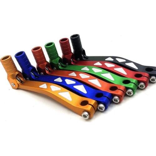 CNC Gear Lever Shift alloy aluminum for CRF KTM KLX dirt bike pit bike spare parts free shipping